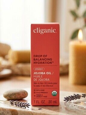 Cliganic, Organic Jojoba Oil, 4 Oz